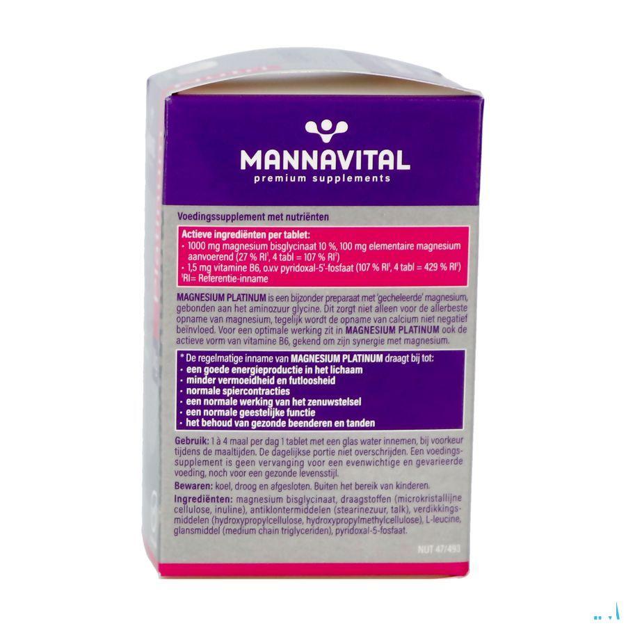 Mannavital Magnesium Platinum Tabletten 90