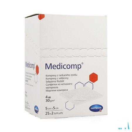 Medicomp 5x5cm 4l. St. 25x2 P/s  -  Hartmann