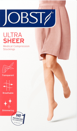 Jobst Ultrash.Comf C2 20-30 Ag Oo Cl.Black N M 1P