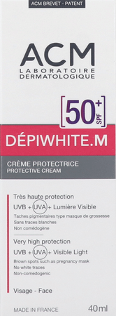 Depiwhite M Ecran Solaire Creme Flacon Pompe 50 ml