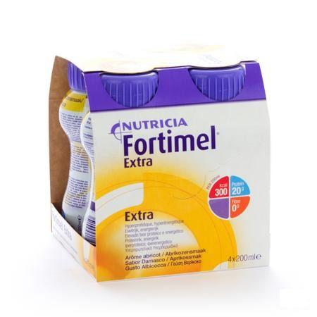 Fortimel Extra Abricot 4x200 ml 3248937  -  Nutricia