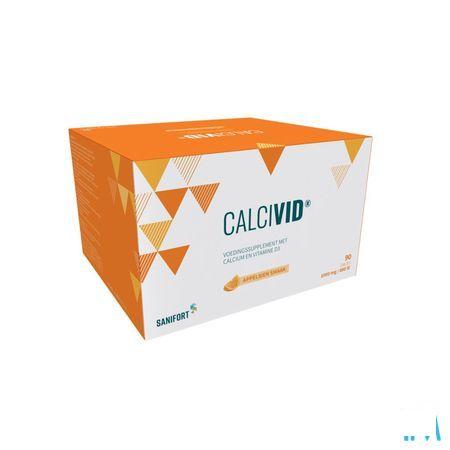 Calcivid 1000 mg/880IEOrange Zakjes 90 