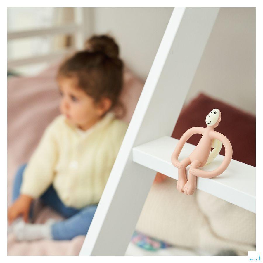 Matchstick Monkey Bijtring Vieux Roze  -  Bomedys