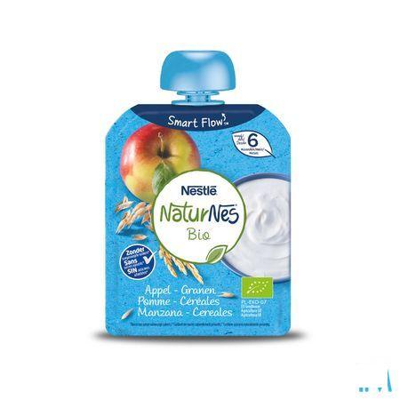 Naturnes Bio Yoghurt Appel Granen 90 gr  -  Nestle