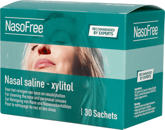 Dos Medical Nasaal Spoelzout+Xylitol Zakje 30X6,5G