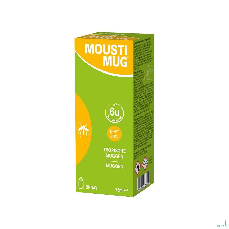 Moustimug 20% Deet Spray 75ml