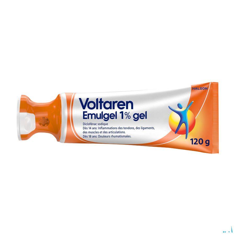 Voltaren Emulgel 1 % Gel 120G Applicator Dop 