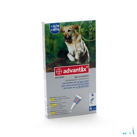 Advantix 400/2000 Chiens 25