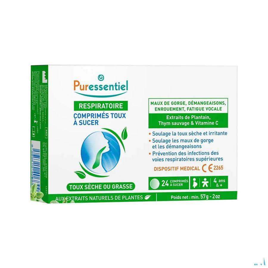 Puressentiel Respiratoire Tou x Comp A Sucer 24