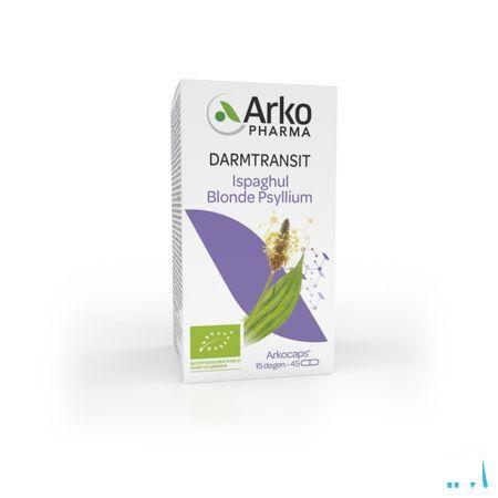 Arkogelules Ispaghul Psyllium Blond Bio Caps 45