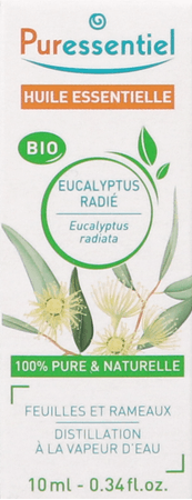 Puressentiel He Eucalypt.rad. Bio Exp. Huile Essentielle10 ml  -  Puressentiel