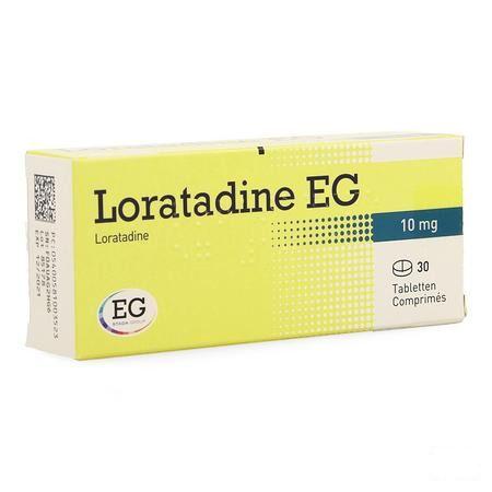 Loratadine EG 10 mg Tabletten 30 X 10 mg  -  EG