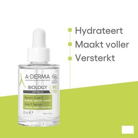 Aderma Biology Hyalu Serum 3-In-1 30 ml