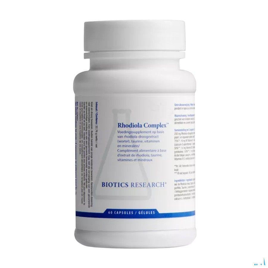 Biotics Rhodiola Complex 60 gélules  -  Energetica Natura