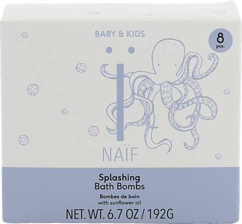 Naif Splashing Bath Bomb 8 