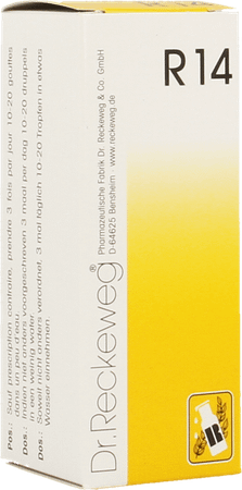 Reckeweg Dr. R14 Druppels 50 ml  -  Nut-Hom-Phyt
