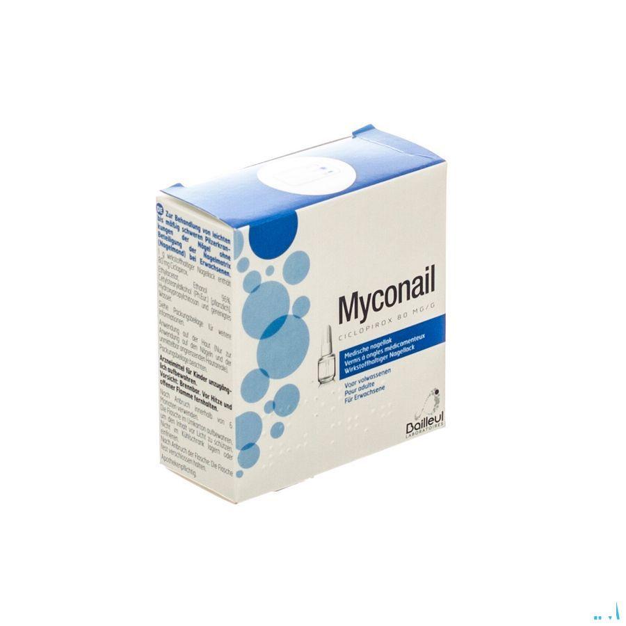 Myconail 80 mg/g Medische Nagellak Flacon 6,6 ml