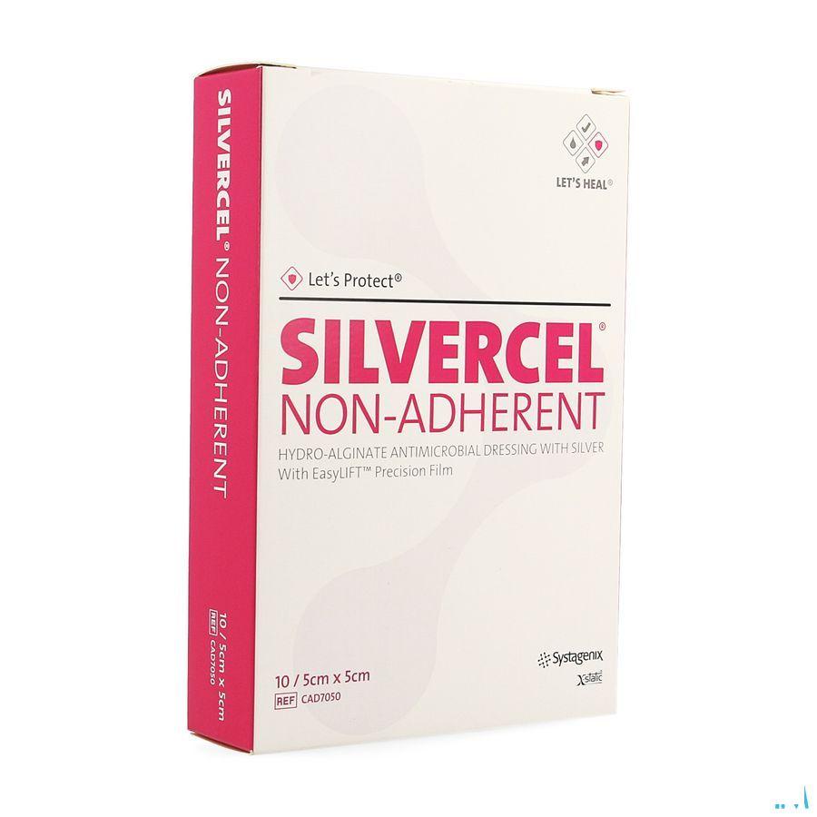 Silvercel Na Pansement Hydroalginate 5X5cm 10 Cad7050