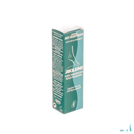 Akileine Groen Voetcreme Anti transp.tube 50 ml 103020  -  Asepta