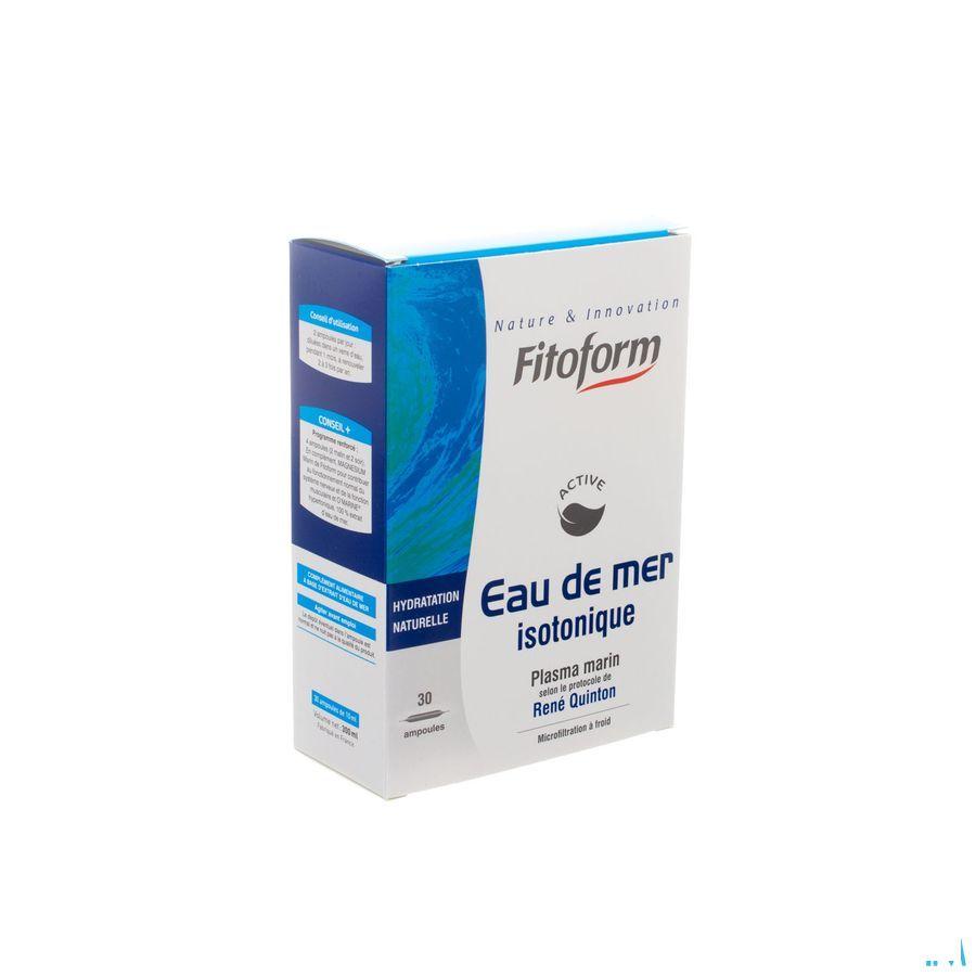 Isotonique Eau De Mer Ampullen 30x10 ml Fitoform  -  Bioholistic Diffusion