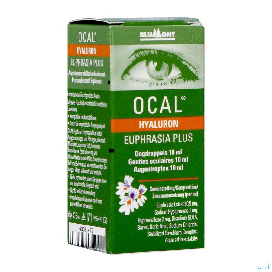 Ocal Hyaluron Euphrasia Plus 10 ml