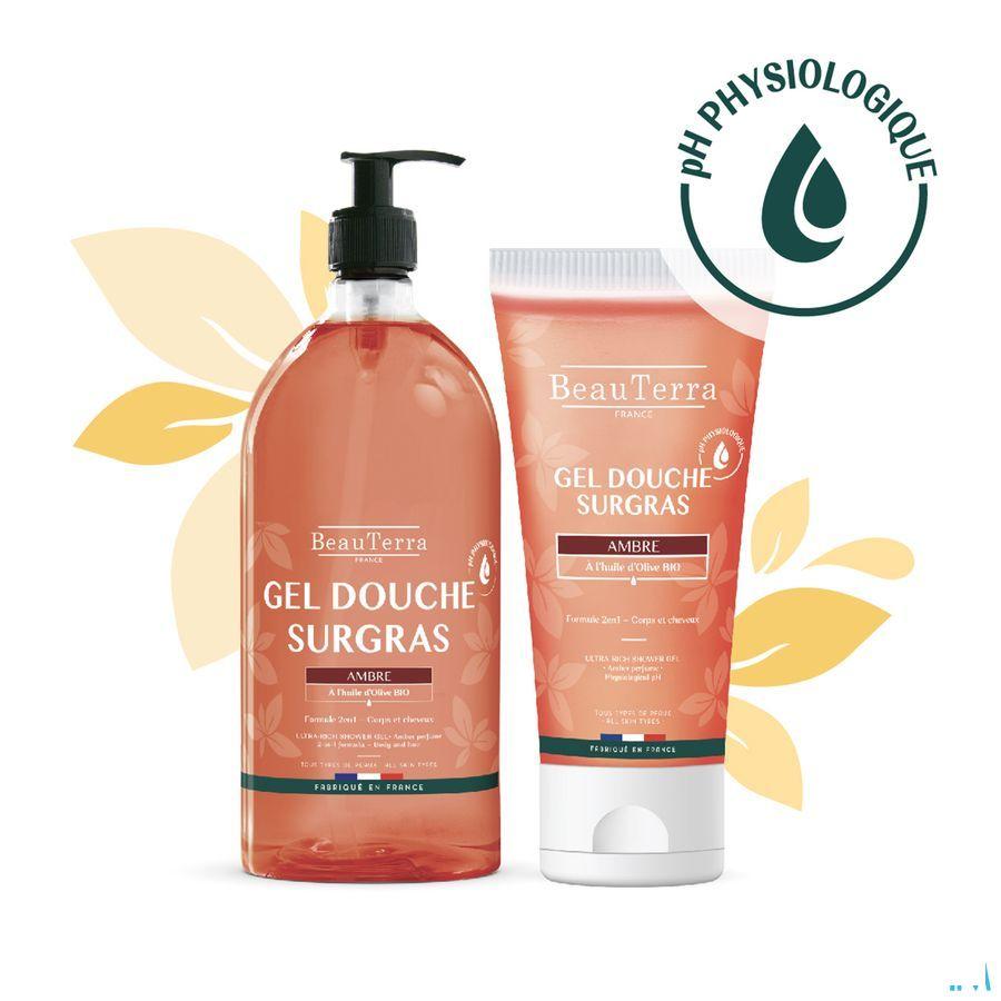 Beauterra Gel Douche Surgras Ambre 1L