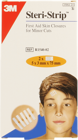 Steri-strip Hechtstrip Ster 3x 75mm 2x 5 1540p-02  -  3M