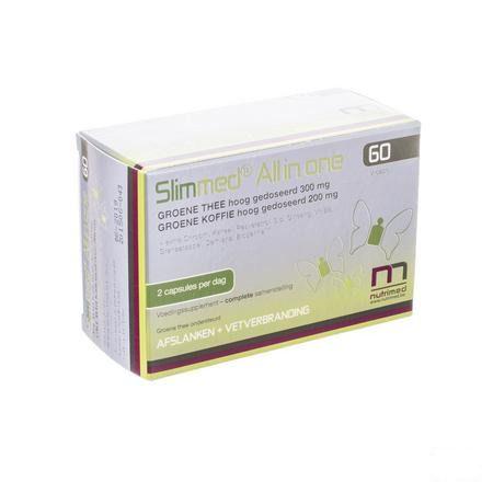 Slimmed All In One Blister V-Capsule 4x15  -  Nutrimed