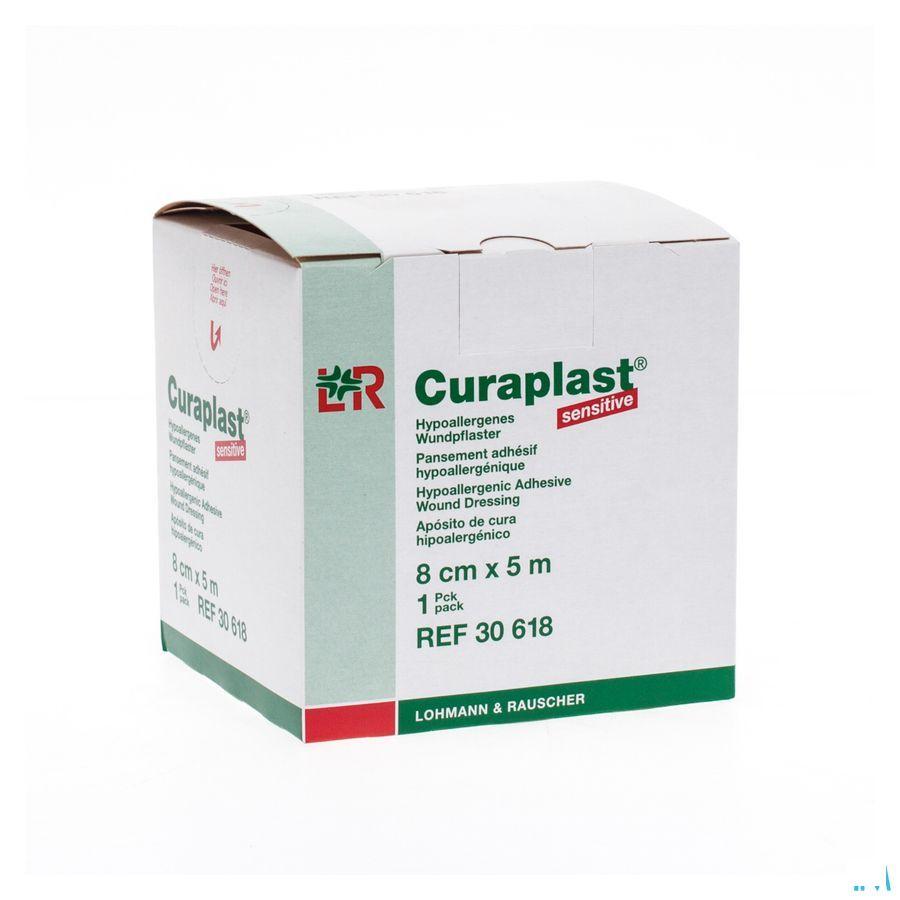 Curaplast Zelfklevend Verband 8cmx5m 30618  -  Lohmann & Rauscher