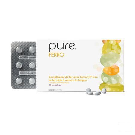 Pure Ferro Tabletten 60  -  Solidpharma
