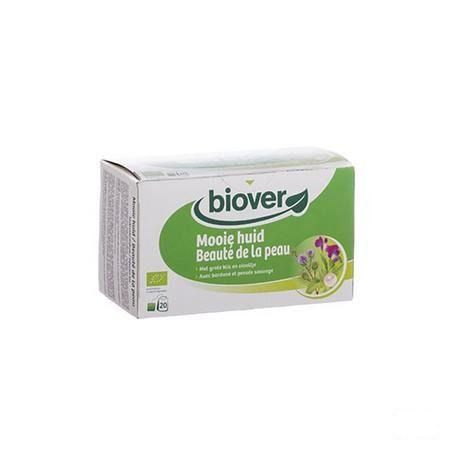 Biokruideninfusie Mooie Huid Zakje 20  -  Biover