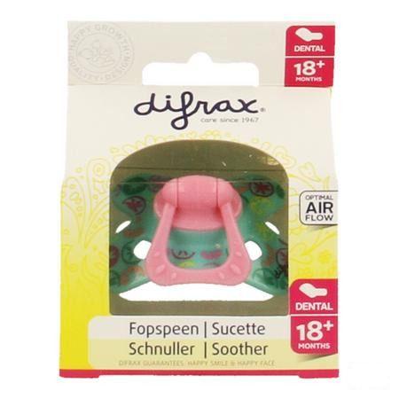 Difrax Fopspeen Sil Dental Xtr Sterk + 18m 342  -  Difrax