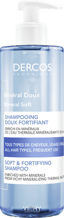 Vichy Dercos Mineral Doux Shampooing 400 ml  -  Vichy
