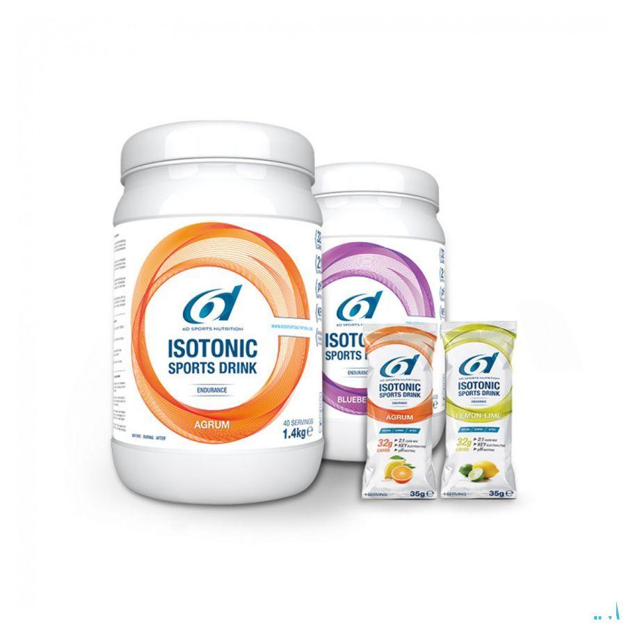6d Sixd Isotonic Sports Drink Blueberry 700 gr