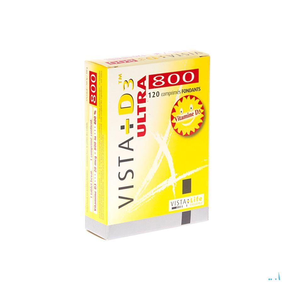 Vista D3 800 Ultra Comprimes Fondante 120 