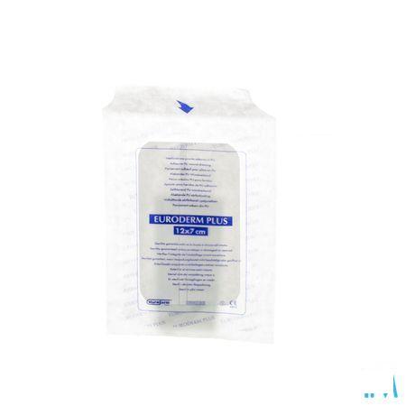 Euroderm Plus 7x12cm 1 Pleister Steriel  -  I.D. Phar
