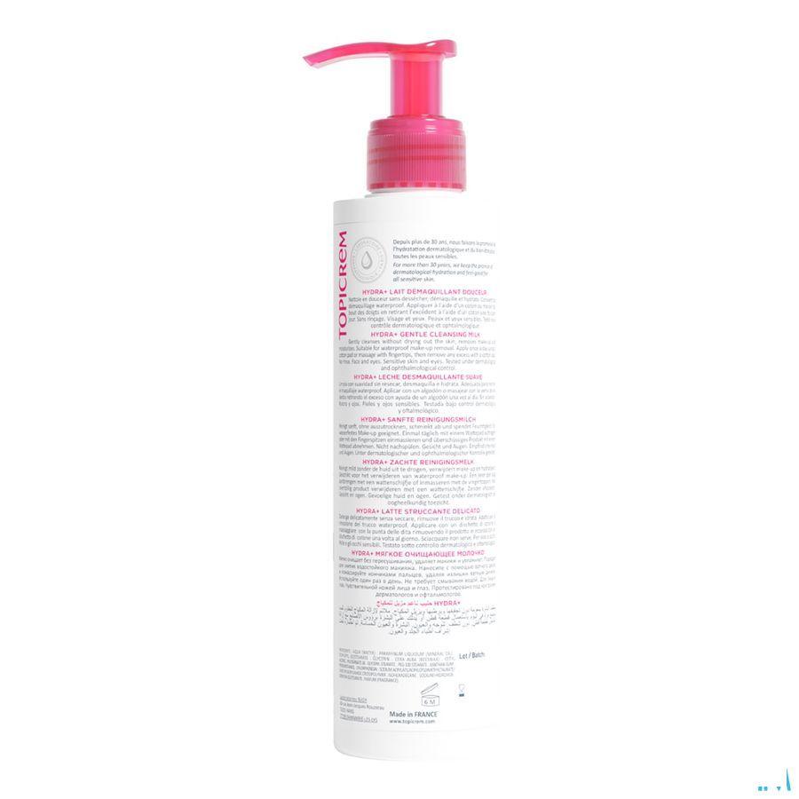Topicrem Lait Demaquillant Douceur Flacon 200 ml