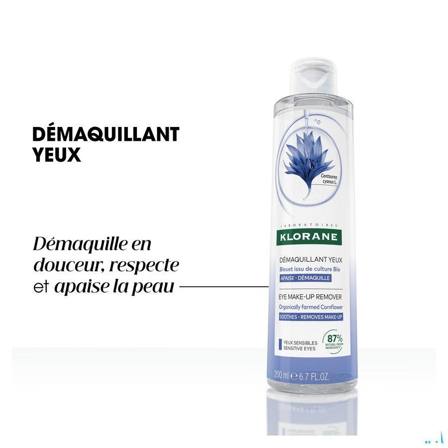 Klorane Bleuet Demaquillant Yeux 100 ml