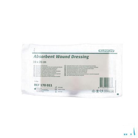 Klinion Absorberend Verband 10 x 20cm S 1 4170011