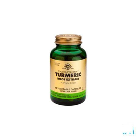 Turmeric Root Extract (curcuma) V-Capsule 60  -  Solgar Vitamins