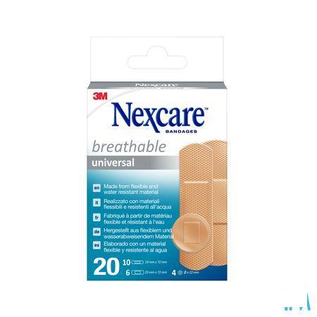 Nexcare 3M Breathabl.Univer. Ass. Strips20 N0320As  -  3M