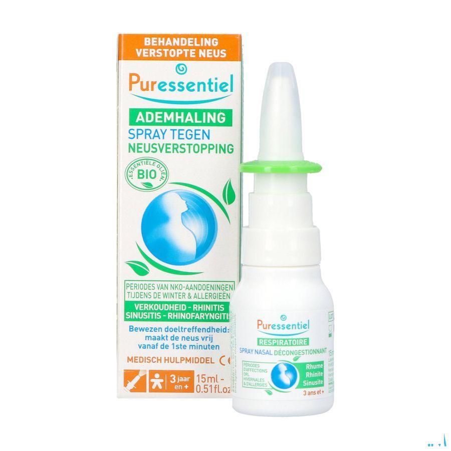 Puressentiel Ademhaling Neusspray 15 ml  -  Puressentiel