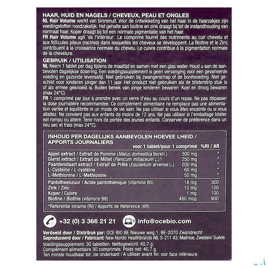 New Nordic Hair Volume Tabletten 30  -  Ocebio