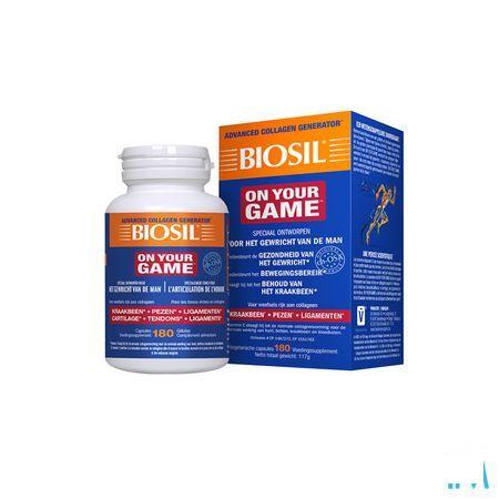 Biosil On Your Game Capsule 180  -  Bio Minerals