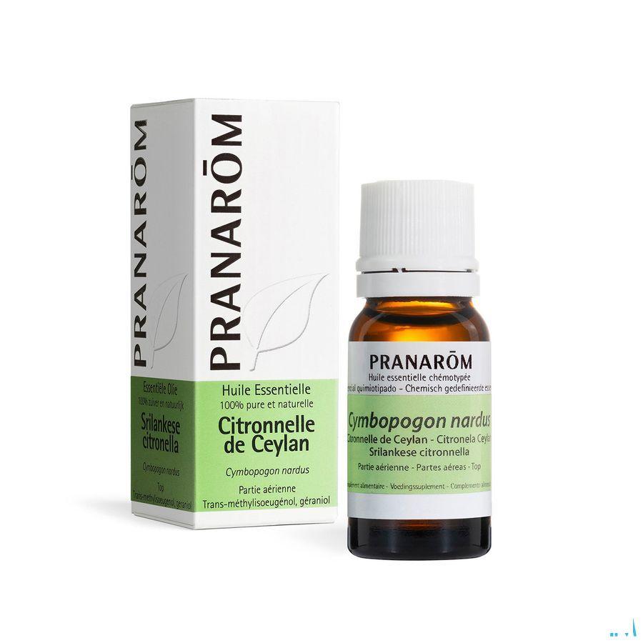 Citronnella Ceylan Essentiele Olie 10 ml  -  Pranarom
