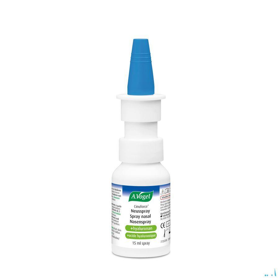 Vogel Cinuforce Neusspray Droog Slijmvlies 15 ml  -  A.vogel