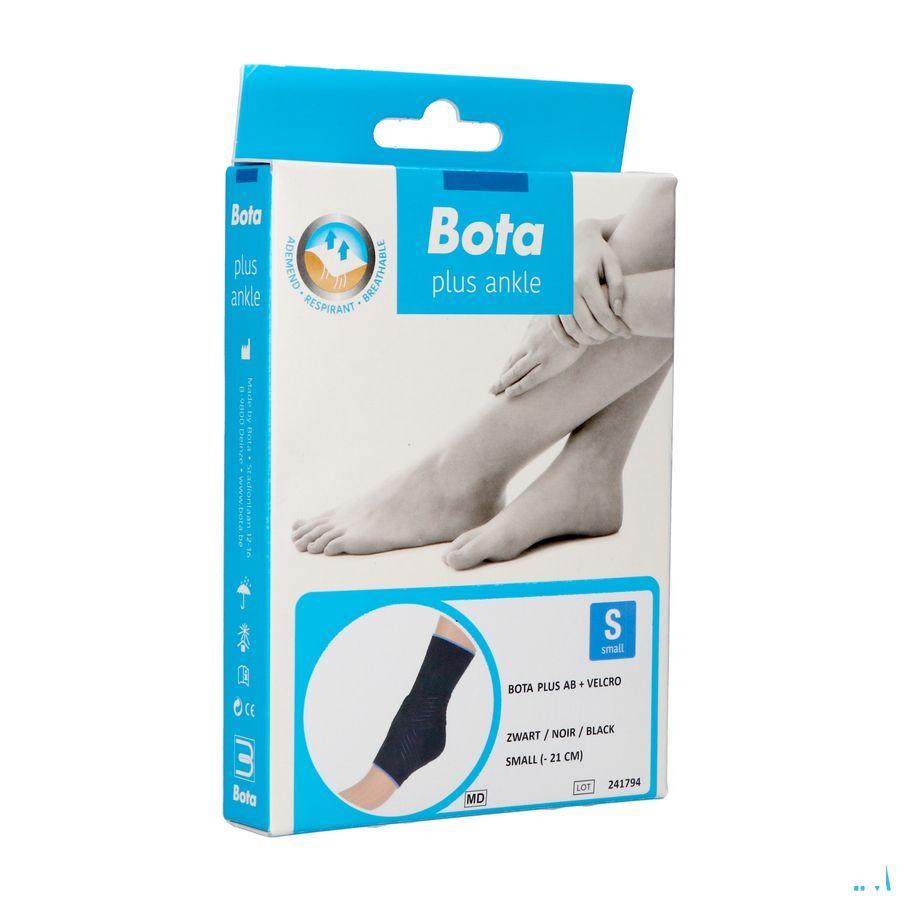 Bota Plus Enkelstuk+Velcro Zwart S 