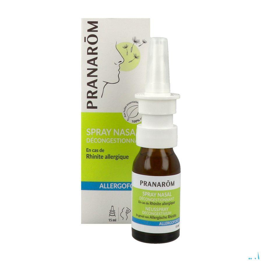 Allergoforce Spray Nasal Huile Essentielle 15 ml  -  Pranarom