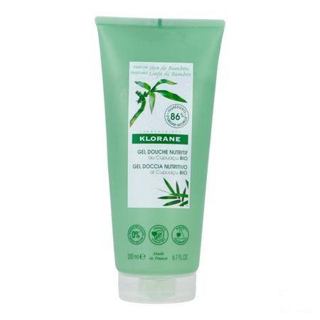 Klorane Lichaam Douchegel Seve Bamboe 200 ml