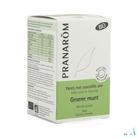 Parels Bio Groene Munt Ess Olie 60  -  Pranarom